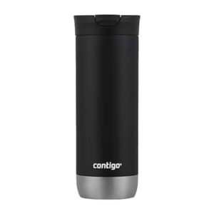 Contigo 2094848 16oz Huron Stainless Steel Tumbler with SNAPSEAL™ (Licorice)