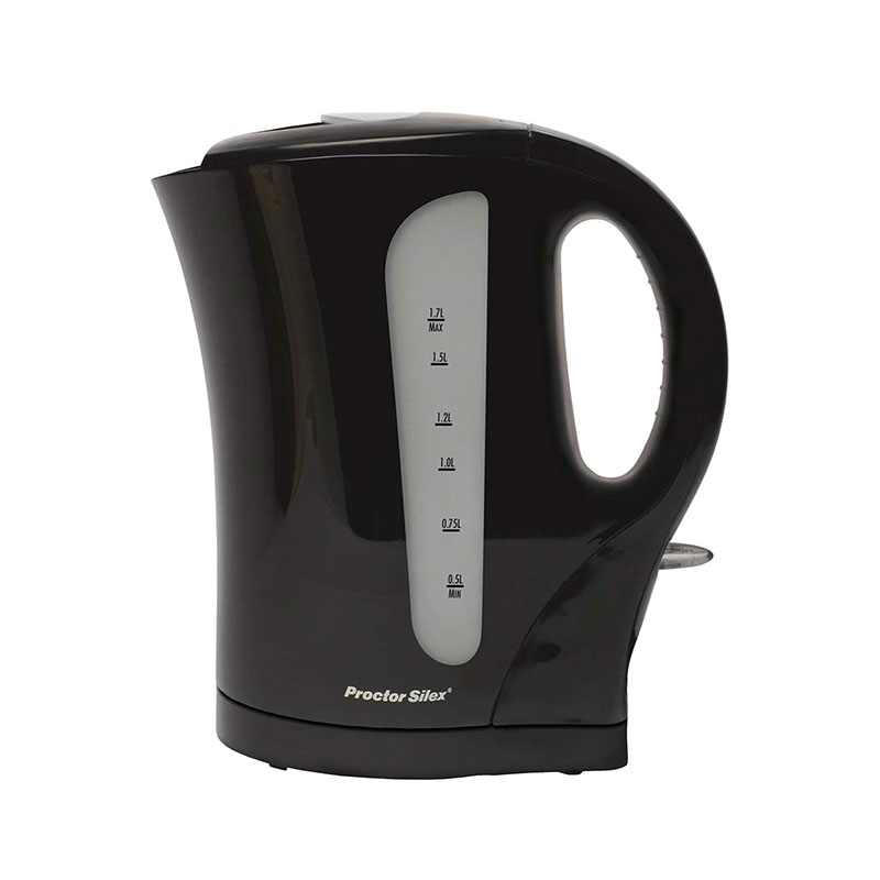 Proctor Silex K4097G 1.7L Cordless Electric Kettle (Black)