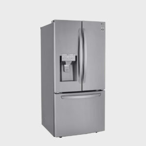 LG LM65SGS 25cft French Door Refrigerator with Dispenser (Silver)