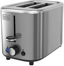 Black+Decker TR0012SS-LA 2-Slice Toaster (Stainless Steel)