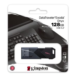 Kingston 128GB DataTraveler Exodia Onyx USB 3.2 Flashdrive