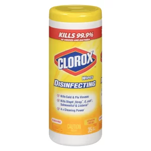 Clorox Disinfectant Wipes Lemon Fresh